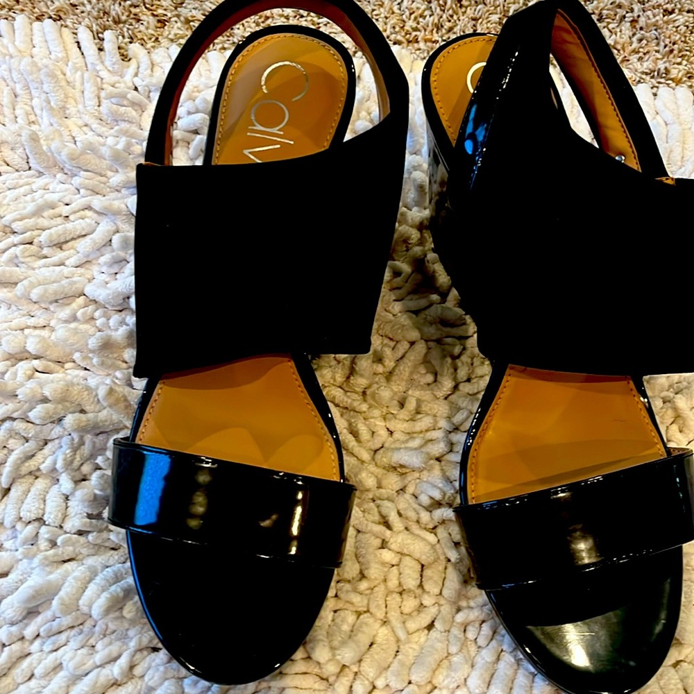 Never worn Calvin Klein shoes.